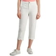 thumbnail image 1 of Charter Club Womens Scalloped Capri Pants Bright White 8, 1 of 1