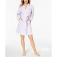 thumbnail image 1 of Charter Club Womens Sleepwear Intimates Knit Short Robe;XX-Large, 1 of 1