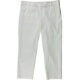 thumbnail image 1 of Charter Club Womens Straight Leg Casual Trouser Pants, White, Petite, 12P, 1 of 2