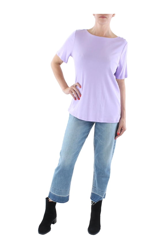 Womens Supima Cotton Short Sleeves T-Shirt
