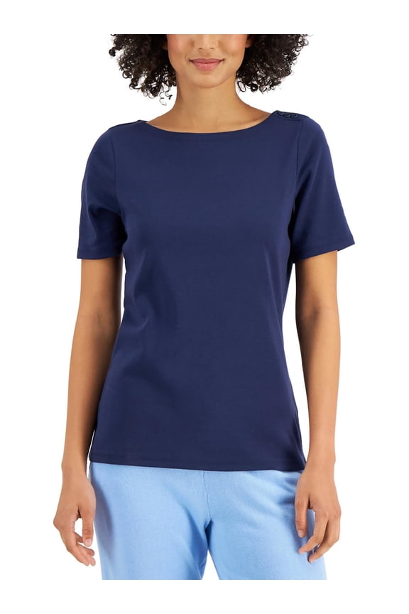 Womens Supima Cotton Short Sleeves T-Shirt