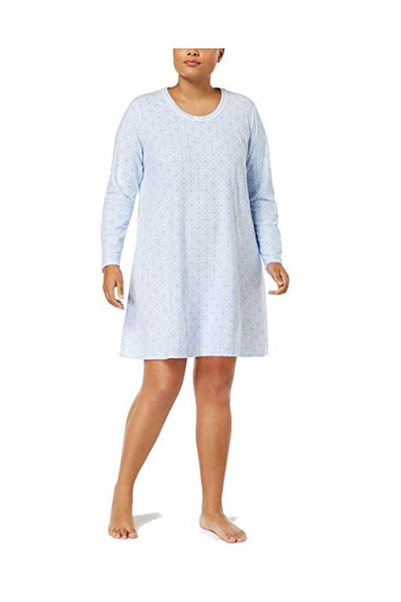 Womens Thermal Fleece Sleepshirt Size XS