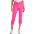 thumbnail image 1 of Charter Club Womens Tummy Control Bristol Capri Jeans Pink Shock 6, 1 of 1