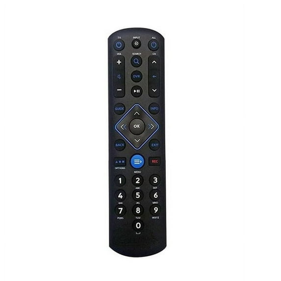 Charter Spectrum Formerly Charter Cable Remote Control with Batteries Backward Compatible For HD DVR Digital Receivers