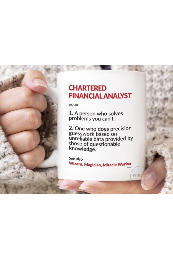 Chartered Financial Analyst Mug Chartered Financial Analyst Gifts CFA Coffee Mug Funny CFA