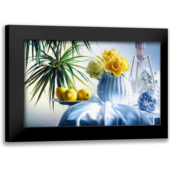 Chartier, Francois 14x10 Black Modern Framed Museum Art Print Titled - Good Morning