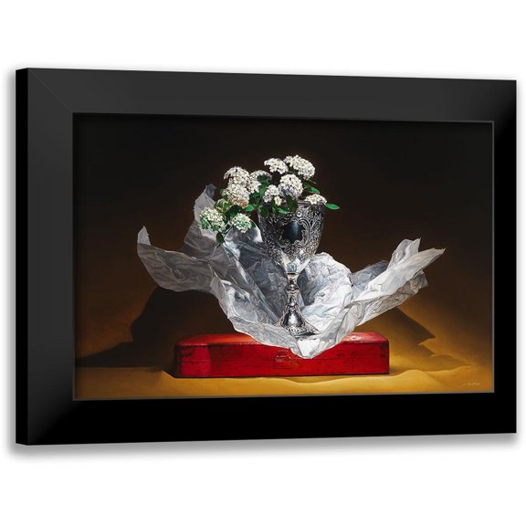 Chartier, Francois 14x11 Black Modern Framed Museum Art Print Titled - The Offering