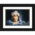 thumbnail image 1 of Chartier, Francois 14x11 Black Ornate Wood Framed with Double Matting Museum Art Print Titled - Reverie, 1 of 4