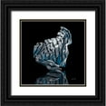 thumbnail image 1 of Chartier, Francois 26x26 Black Ornate Wood Framed with Double Matting Museum Art Print Titled - Iceberg VI, 1 of 4