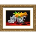 thumbnail image 1 of Chartier, Francois 32x21 Gold Ornate Wood Framed with Double Matting Museum Art Print Titled - Yellow Dream, 1 of 4