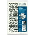 thumbnail image 1 of Chartpak, CHA01010, Vinyl Helvetica Style Letters/Numbers, 201 / Pack, Black, 1 of 4