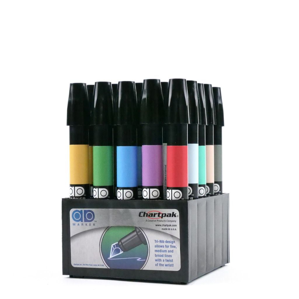 Chartpak SET-L AD Marker 25-Color Landscape Set – Value Products Global