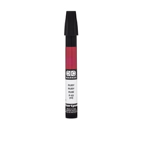 Chartpak AD Marker, Tri-Nib, Ruby, 1 Each
