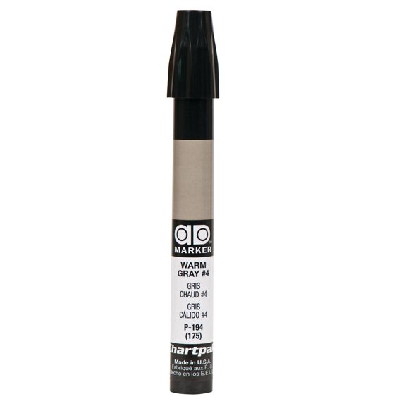 Chartpak Ad Marker, Warm Gray- 4
