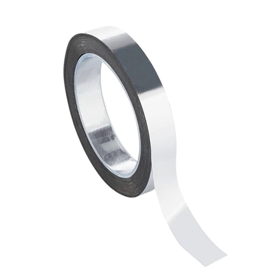 Chartpak Graphic Art Tape, 1/4" W x 324" L, Chrome Mylar Metallic, 1 Roll