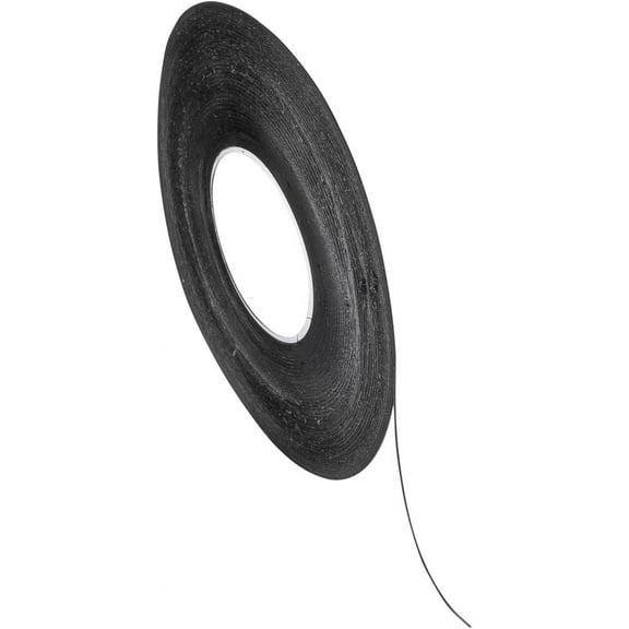 Chartpak Graphic Art Tape, 1/64" W x 648" L, Black Matte, 1 Roll