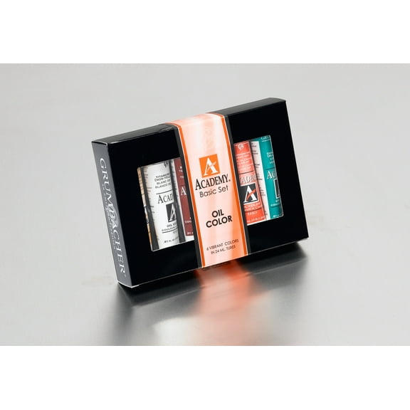 Chartpak, Inc. Aos0624 Academy Oil 6 Tube Set