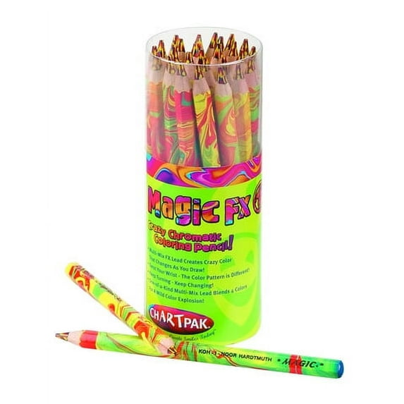 Chartpak, Inc. Fa340530 Magic Fx Wild Pencil Bulk 30 Per Tub