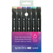 Chartpak Spectra AD Marker Set, 6-Colors
