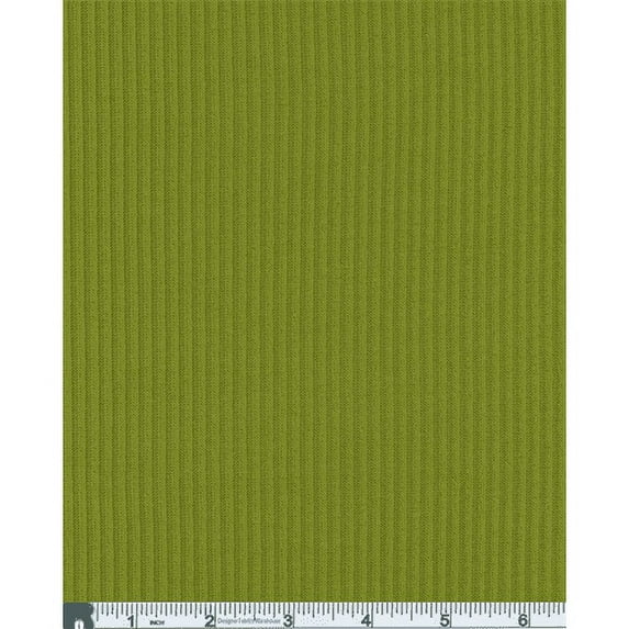 Chartreuse Rib Knit, Fabric By the Yard