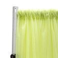 thumbnail image 1 of Chartreuse Sheer Voile Drape Backdrop Curtain Panel Flame Retardant (Fr) 14Ft H X 118" W(One Drape Panel) for Wedding, Party, Baby or Bridal Shower Decoration, 1 of 1