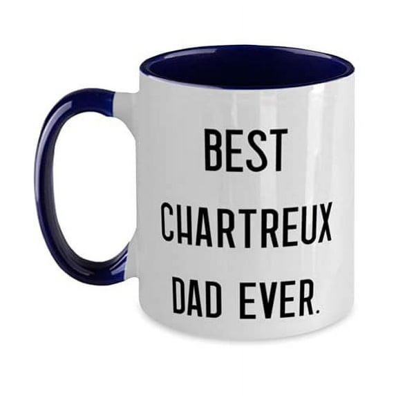 Chartreux Cat For Cat Lovers, Best Chartreux Dad Ever, New Chartreux Cat Two Tone 11oz Mug, Cup From Friends