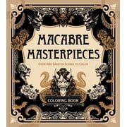 Chartwell Coloring Books Macabre Masterpieces Over 100 Sinister Scenes to Color Coloring Book, Paperback