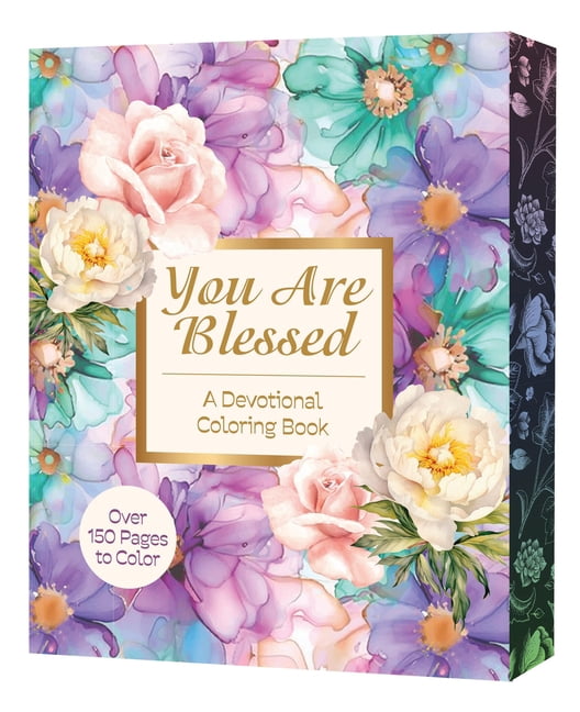 Chartwell Deluxe Spredges Editions You Are Blessed: A Devotional Coloring Book, (Paperback)