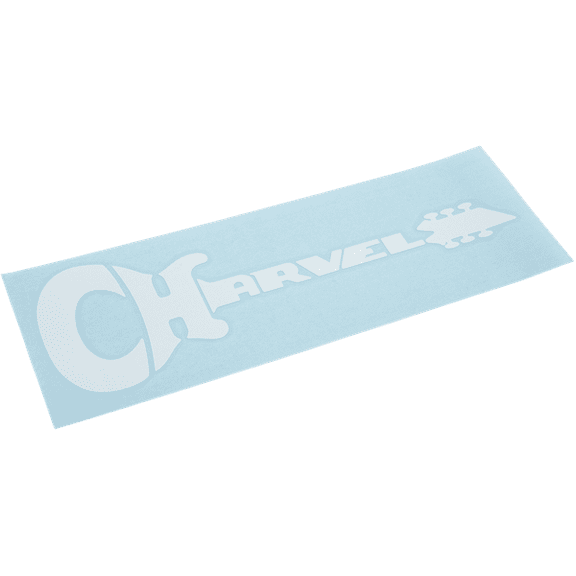 Charvel Die-Cut Sticker White