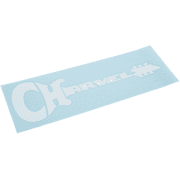 Charvel Die-Cut Sticker White
