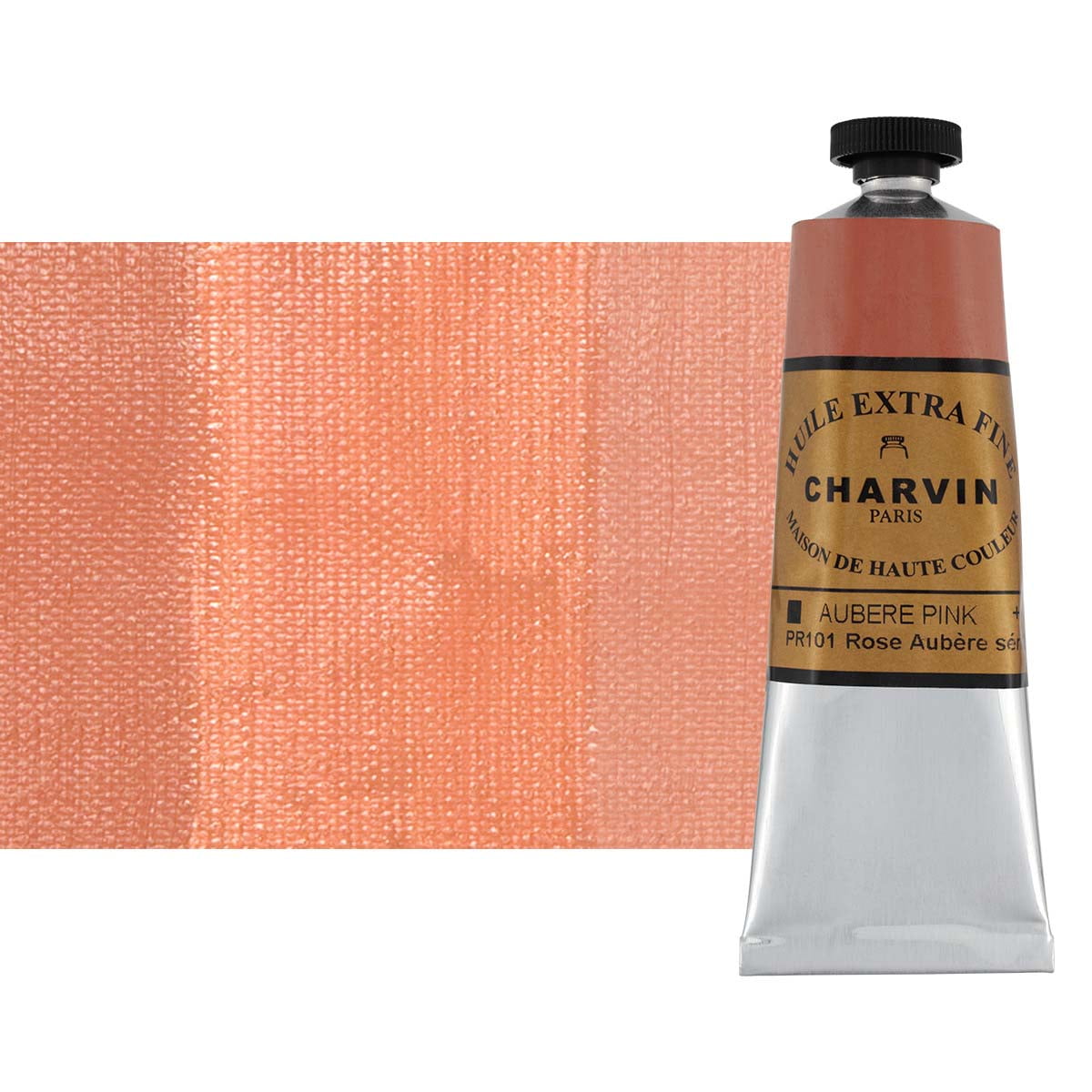 Charvin Extra Fine Oil Paint, Aubere Pink 60 mL - Triple-Milled, Rich ...