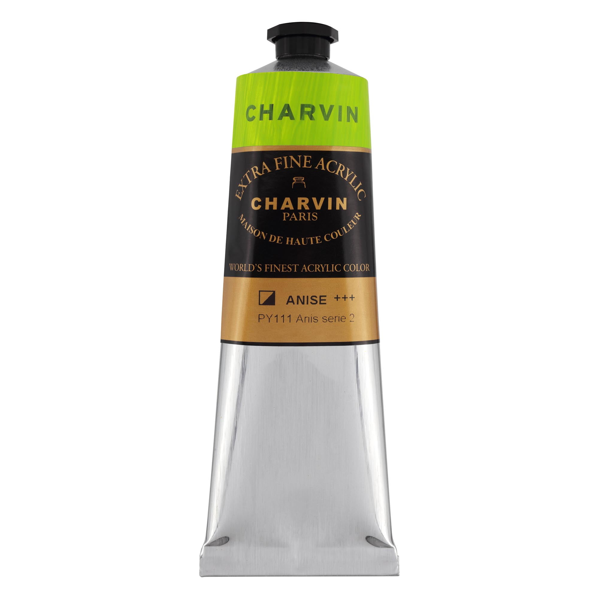 Charvin Extra Fine Professional Artist Acrylic Paint Colors, Nature Themed Hues, 150ml Anise
