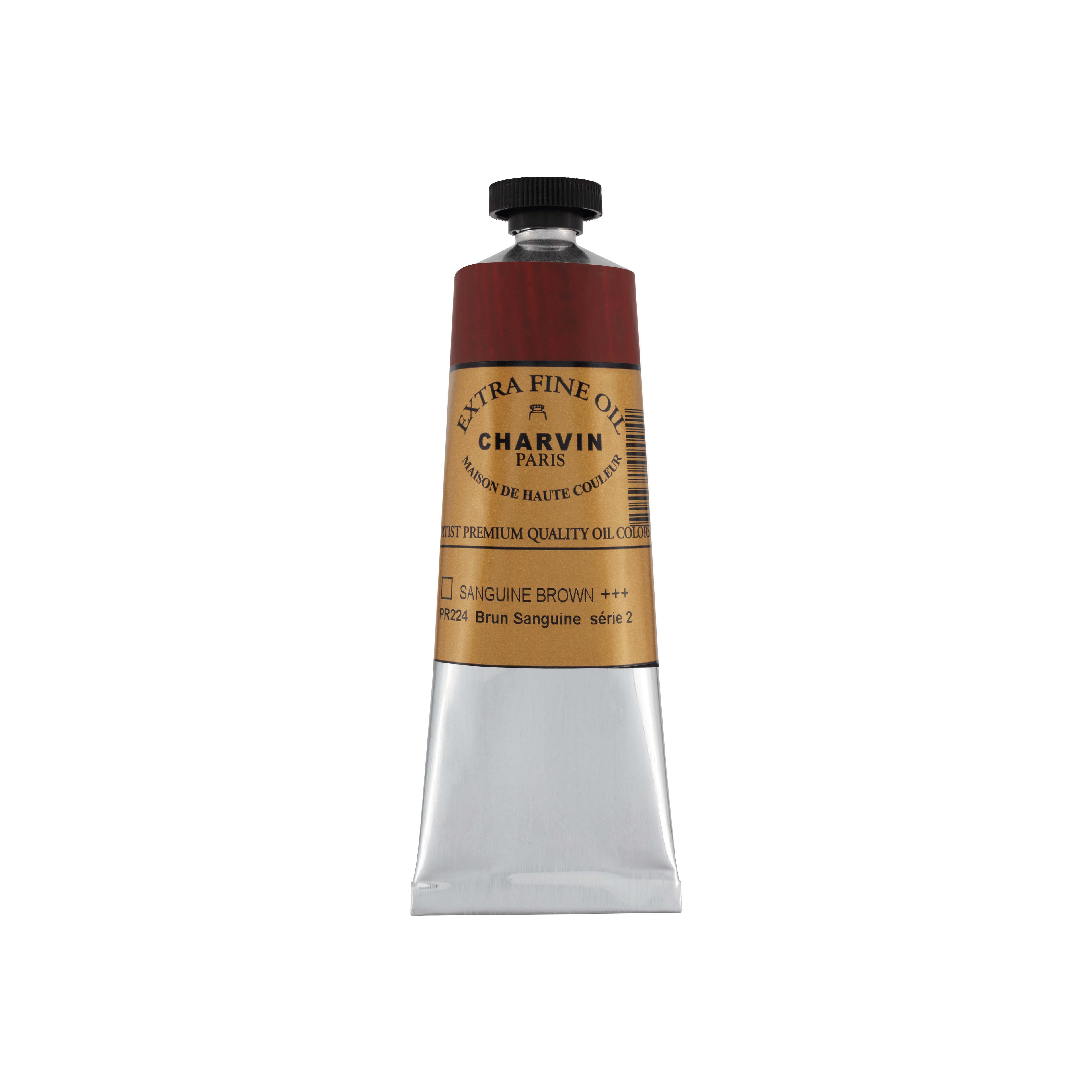 Charvin Extra Fine Oil Paint, Sanguine Brown 60 ml - Triple-Milled ...