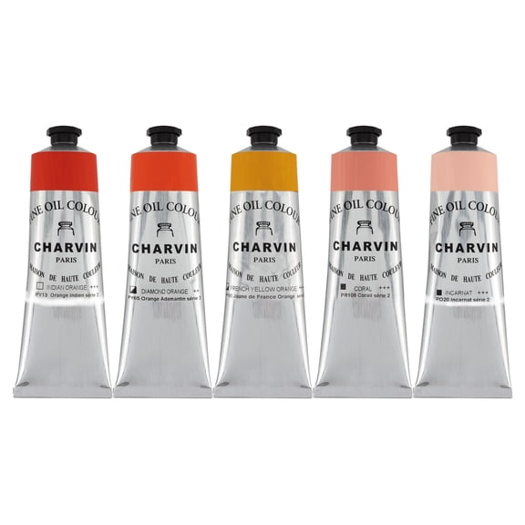 Charvin Fine Oil Paints - Assorted Colors & Sizes