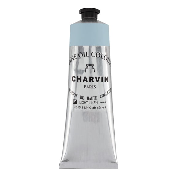 Charvin Professional Artist Quality Oil Paints, Natural Color Themed Hues, Light Linen  150 ml