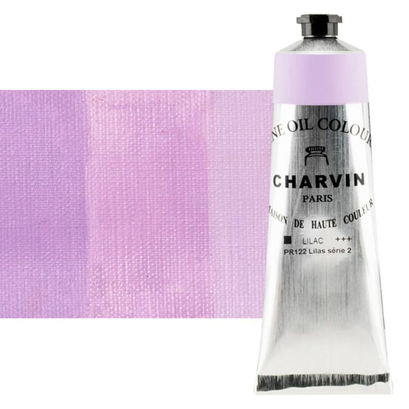 Charvin Professional Artist Quality Oil Paints, Natural Color Themed Hues, Lilac  150 ml