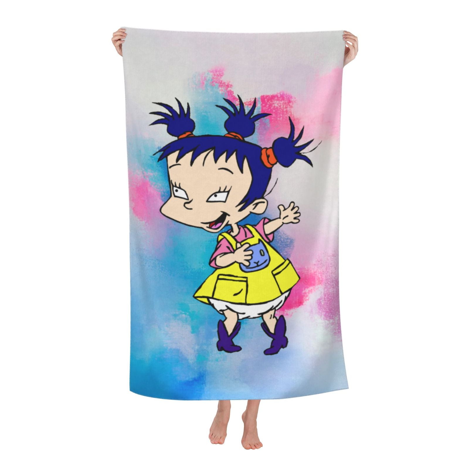 Chas Finster Rugrats Bath Towel Microfiber Soft Absorbent Beach Towel ...