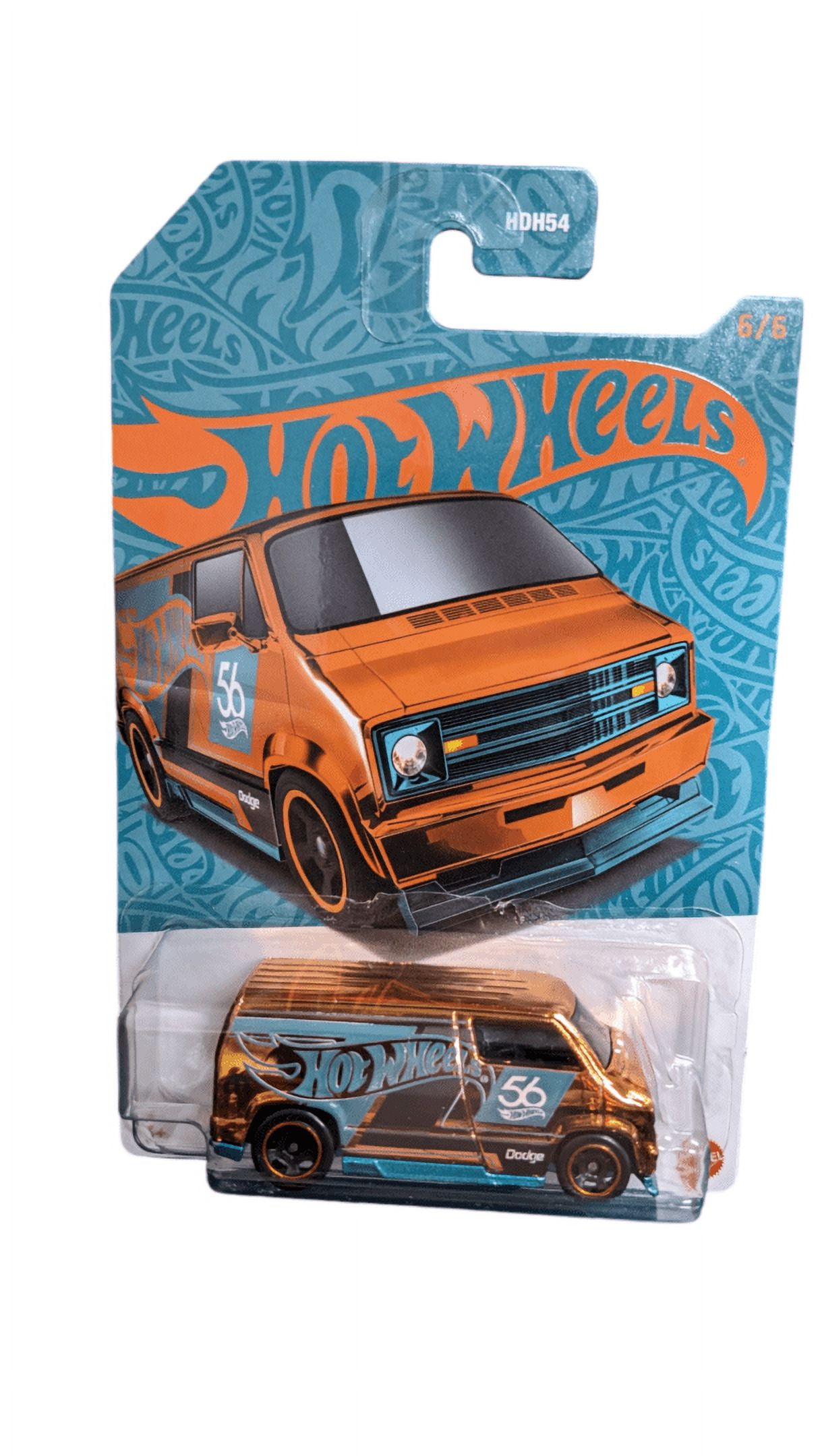 ホットウィール DODGE VAN 6台 Chase! 2024 Hot Wheels 56th Anniversary Pearl & Chrome Custom '77