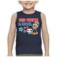 thumbnail image 1 of Chase 4th of July Boy Shirt Gifts for Boys Paw Patrol American Summer Red White Blue Toddler Unisex Sleeveless Tank Top 4T Denim, 1 of 2