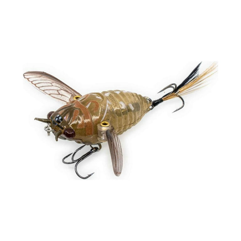 Chase Baits RC43-04 Ripple Cicada 1-3/4 Inch Brown Drummer - RC43-04
