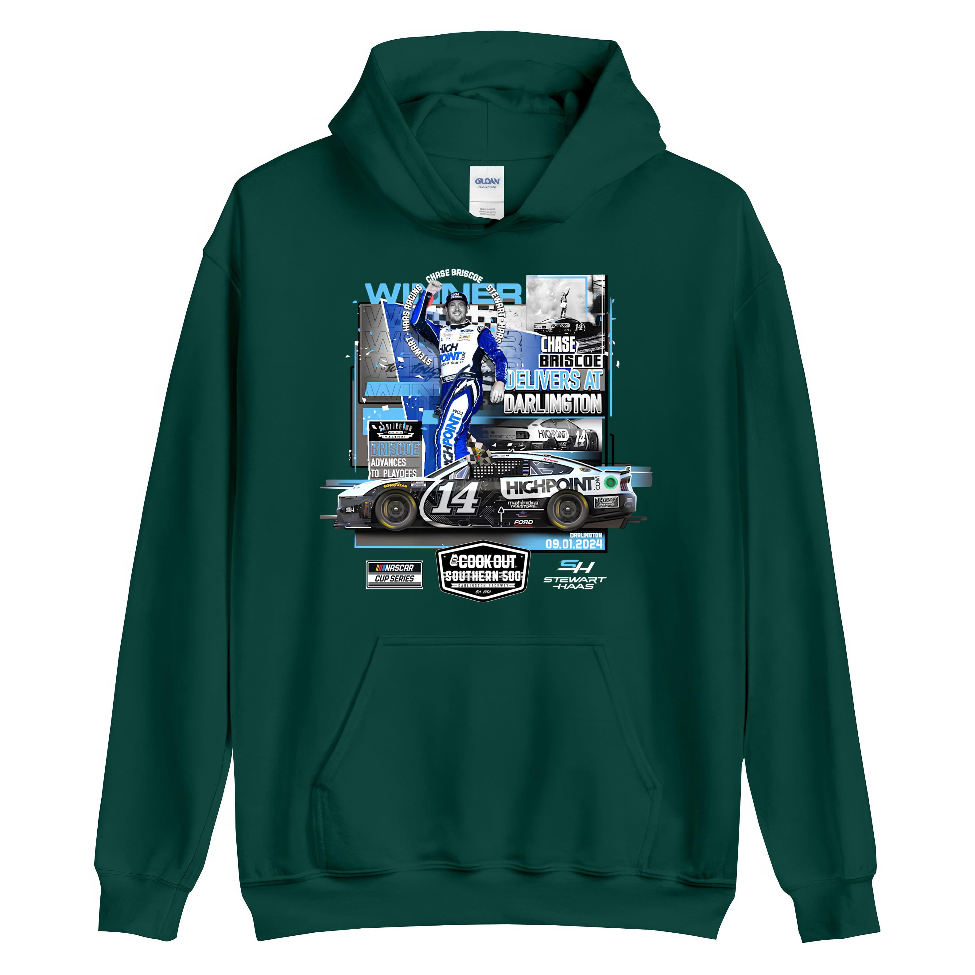 Chase Briscoe 2024 Cook Out Southern 500 Race Winner Shirt-TH30284 ...