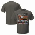 thumbnail image 1 of Chase Briscoe 2025 Race Winner Shirt, The American Getaway 400 Gift Fan T-Shirt,Charcoal Color,Size 3XL, 1 of 1