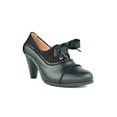 thumbnail image 1 of Chase & Chloe Women's Vintage-Inspired Bow-Tie Pumps with Scallop Detailing and Mid-Heel, 1 of 4