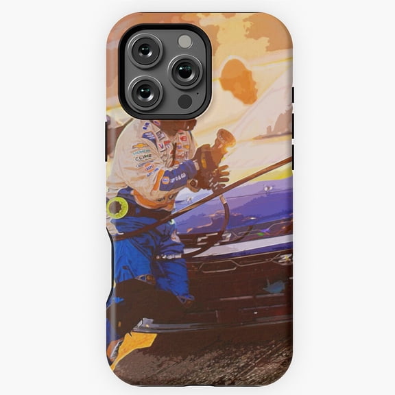 Chase Elliott Pitstop 2024 Watercolor Phone Case for iPhone 16 15 14 13 12 11 Pro Max