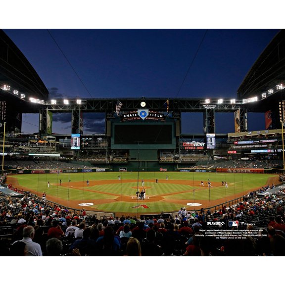 Arizona Diamondbacks Unsigned Chase Field Home Plate View Photograph