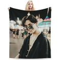 thumbnail image 1 of Chase Hudson lil huddy Blanket Soft and Comfortable Warm Fleece Throw Blankets Carpet Rug Decoration Gift for Decor room dormitory Picnic Yoga Sofa Camping Travel All Season, 1 of 6