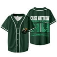 thumbnail image 1 of Chase Matthew Holdin' It Down Tour Baseball Jacket Tee Women Men V-neck Short Sleeve T-shirts, 1 of 6