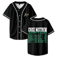 thumbnail image 1 of Chase Matthew Holdin' It Down Tour Baseball Jersey Streetwear Summer T shirt, 1 of 2
