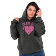 thumbnail image 1 of Chase Me Funny Valentines Day Joke Hoodie Sweatshirt Women Brisco Brands X, 1 of 6