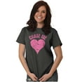 thumbnail image 1 of Chase Me Funny Valentines Day Joke Women's Graphic T Shirt Tees Brisco Brands M, 1 of 6